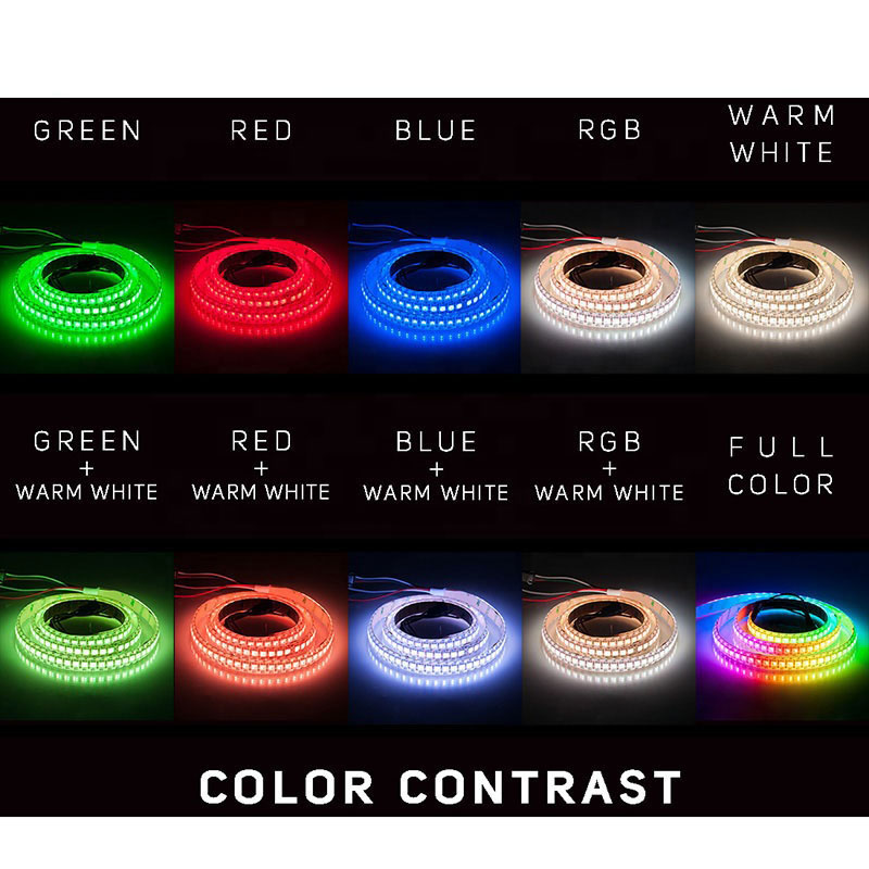 SK6812 RGBW/WWA 30LEDS/M DC5V 10MM-Wide Digital Intelligent Addressable LED Strip Lights - 5m/16.4ft per roll SK6812 RGBW/WWA 30LEDS/M DC5V 10MM-Wide Digital Intelligent Addressable LED Strip Lights - 5m/16.4ft per roll